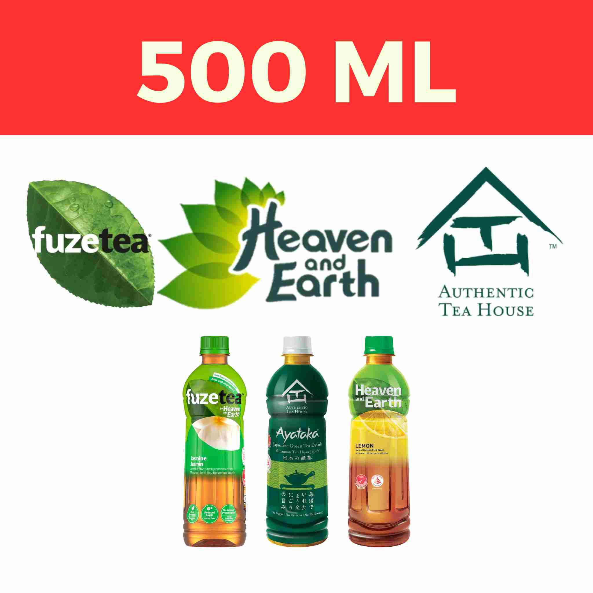 500ml Heaven & Earth Drinks - MINI Group